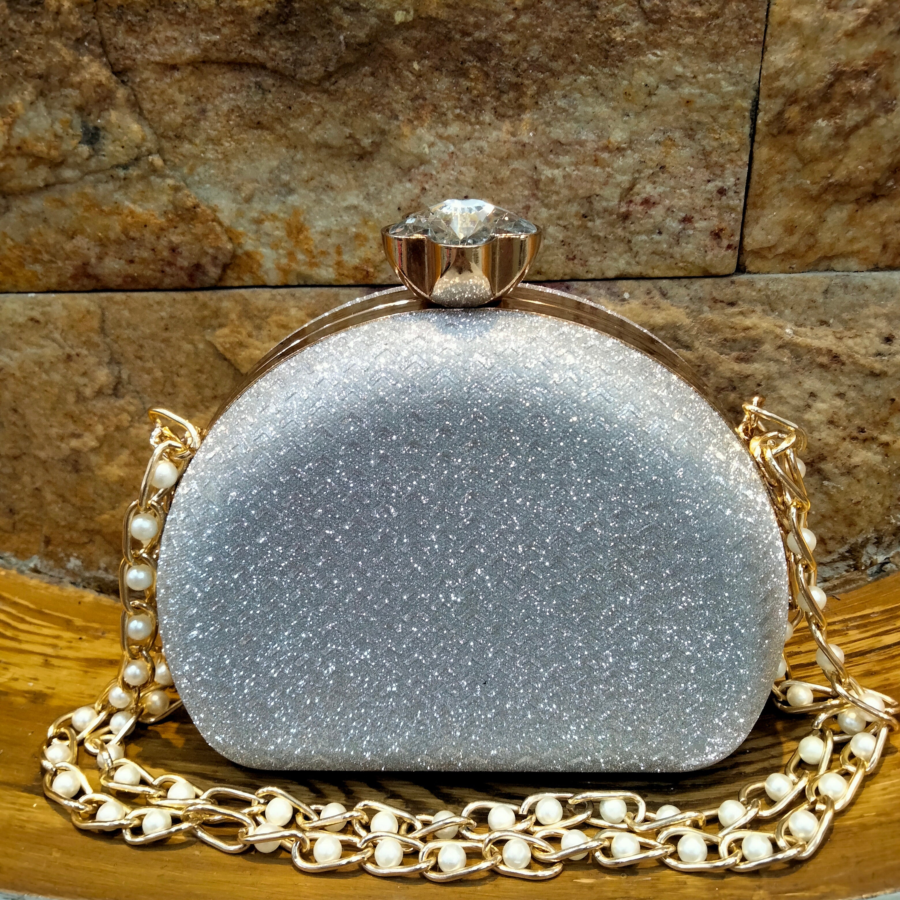 Moonstone Clutch